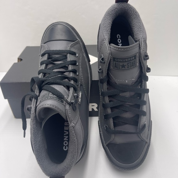 Converse Men’s
CTAS MALDEN STREET BOOT MID DARK MATTER/BLACK/BLOODSTONE Sneakers - Picture 12 of 16